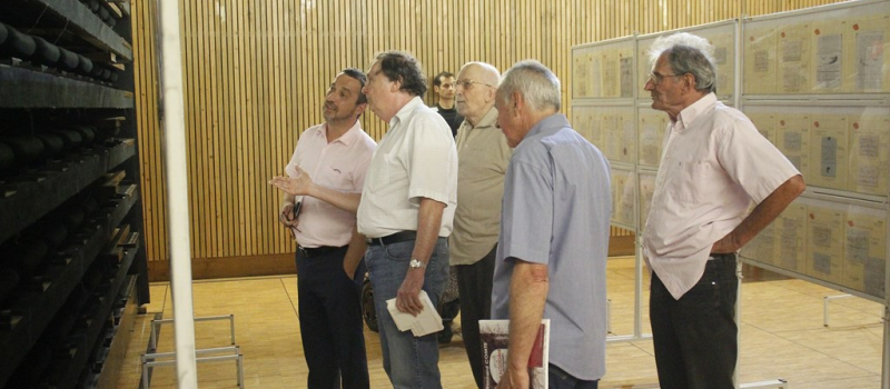 Inauguration de l’exposition philatélique.