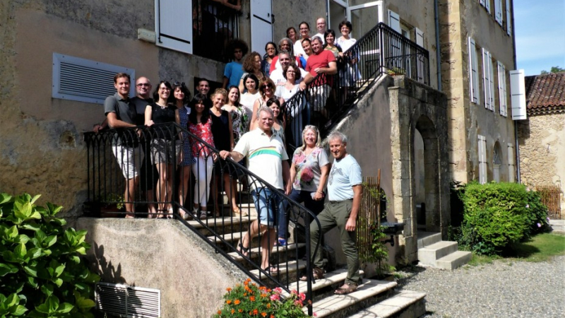 Second stage "Niromathé" la semaine dernière au château du Couloumé 