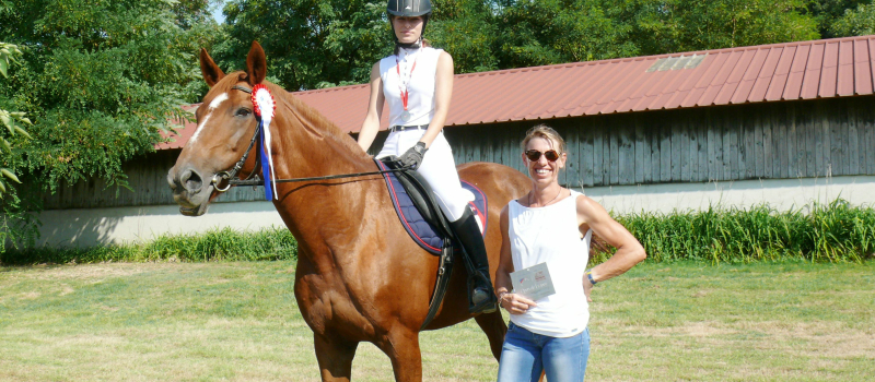 La cadette Célia Bottamedi vice-championne de France en dressage