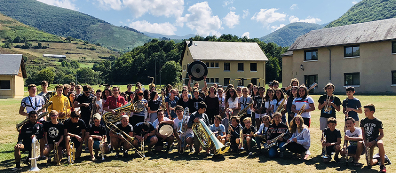 Les musiciens gersois en stage a Arreau