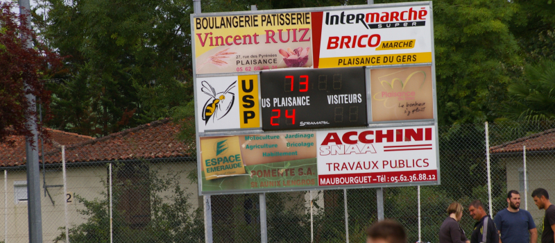 Echos de l'U S Plaisance Rugby 