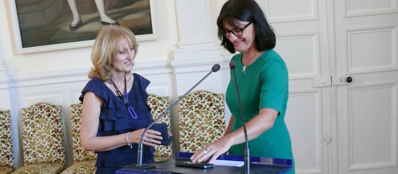 Préfecture : Hommage rendu à la Dasen, Guylène Esnault, avant son départ en Espagne