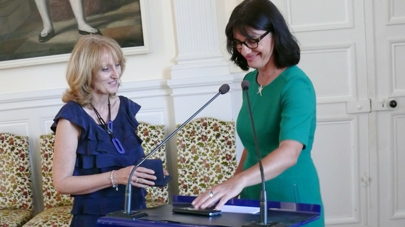 Préfecture : Hommage rendu à la Dasen, Guylène Esnault, avant son départ en Espagne