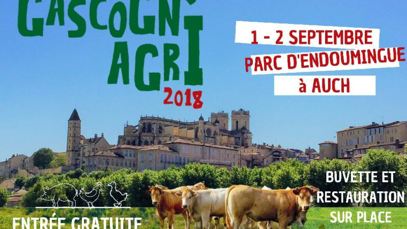 Samedi 1 et dimanche 2 septembre Gascogn'Agri revient à Endoumingue