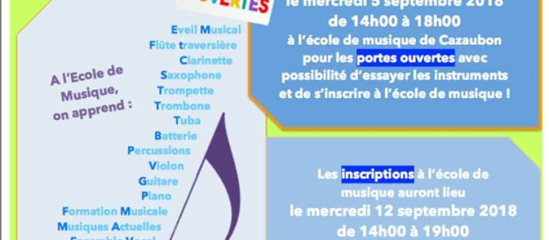L'école de musique fait sa rentrée