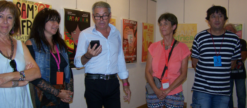 Vernissage de l'exposition Sam'Africa à l'Office de Tourisme du Savès