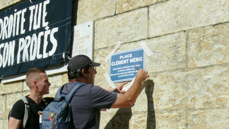 Le collectif antifasciste gersois rend hommage à Clément Méric