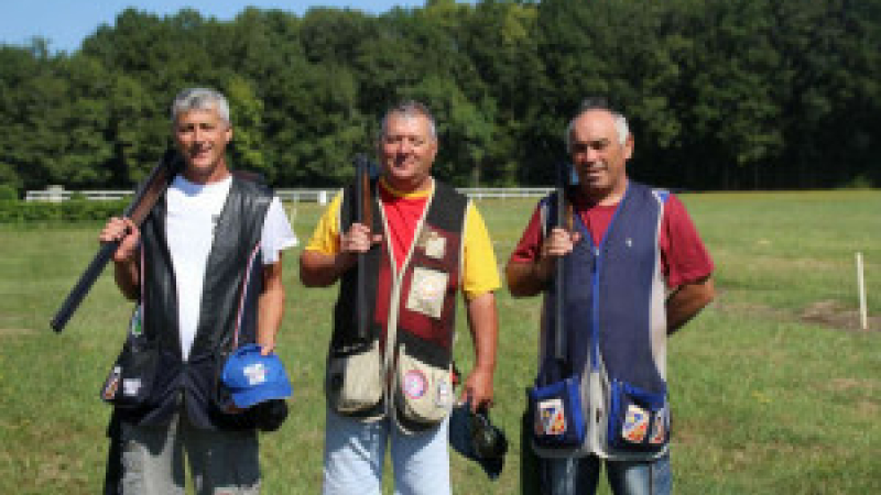   Les champions d’Europe étaient au ball-trap
