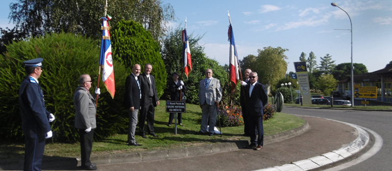 Inauguration du Rond-Point de l’Ordre National du Mérite