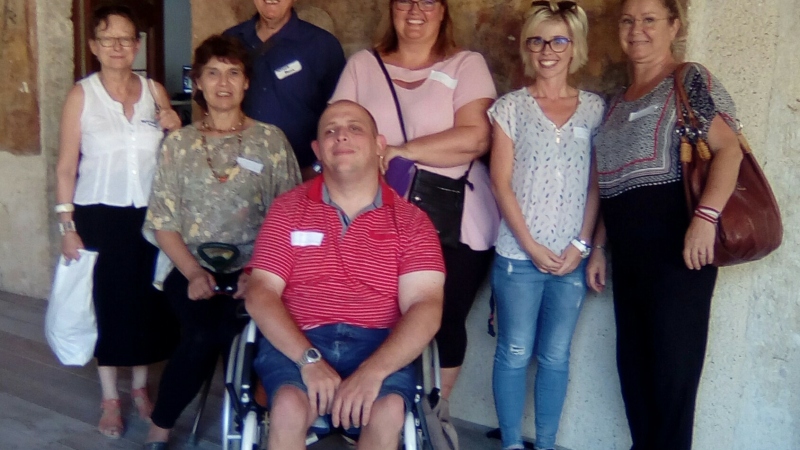 Abbaye de Flaran : sensibilisation à l'accessibilité et aux handicaps 