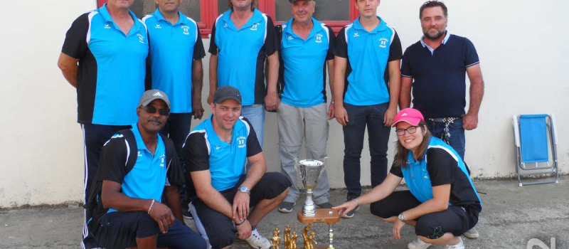 Une belle journée de pétanque
