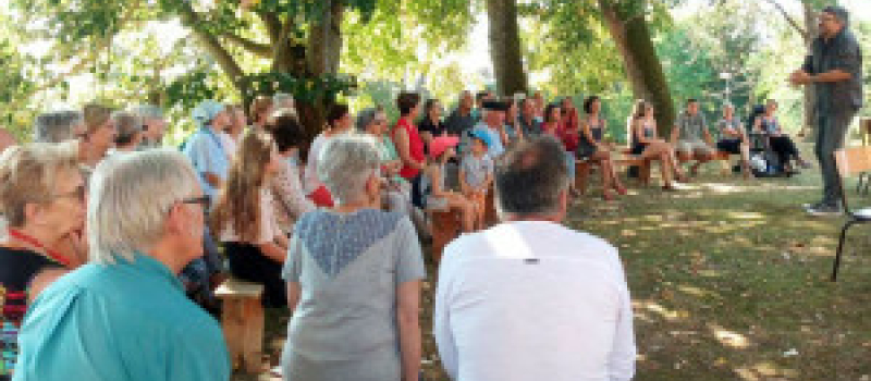 Michel Espinasse a enchanté le public