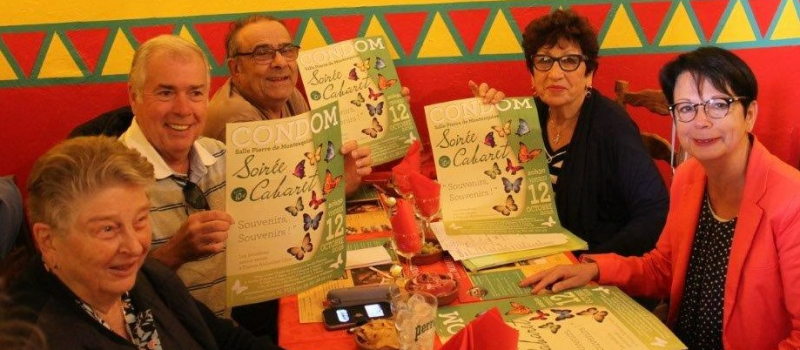 La Mémoire Vive du Commerce Condomois présente sa soirée cabaret