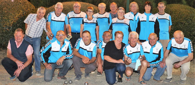 Ancien mais toujours jeune le club de pétanque