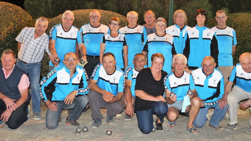 Ancien mais toujours jeune le club de pétanque