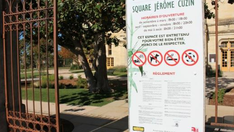 Un parc à l'abri des mégots et des déjections canines.