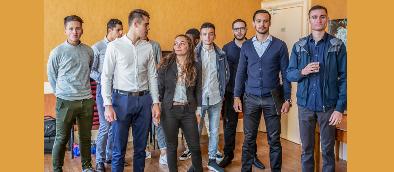 Les étudiants de BTS domotique en séminaire à Nogaro