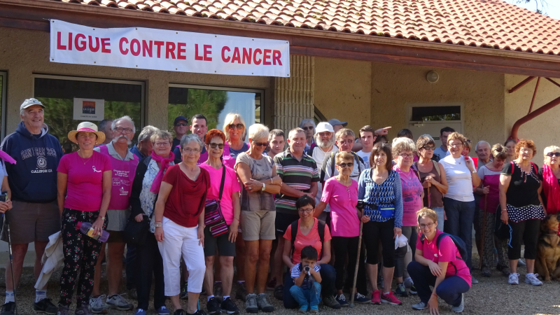 Belle mobilisation du village de Ricourt pour la journée Octobre Rose