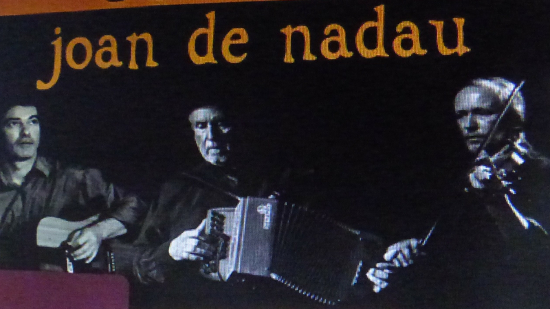 concert avec Joan de Nadau