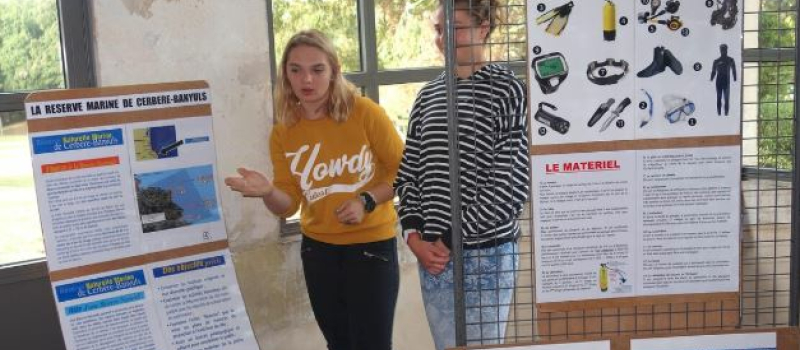 A la découverte de la mer avec les élèves du lycée Alain Fournier
