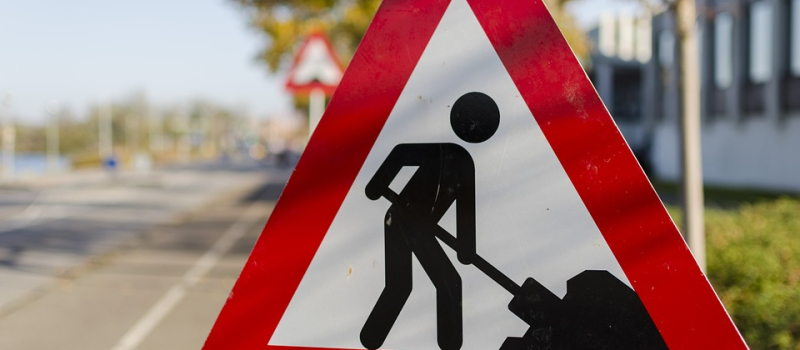 Travaux sur la RD 9 avenue de Verdun