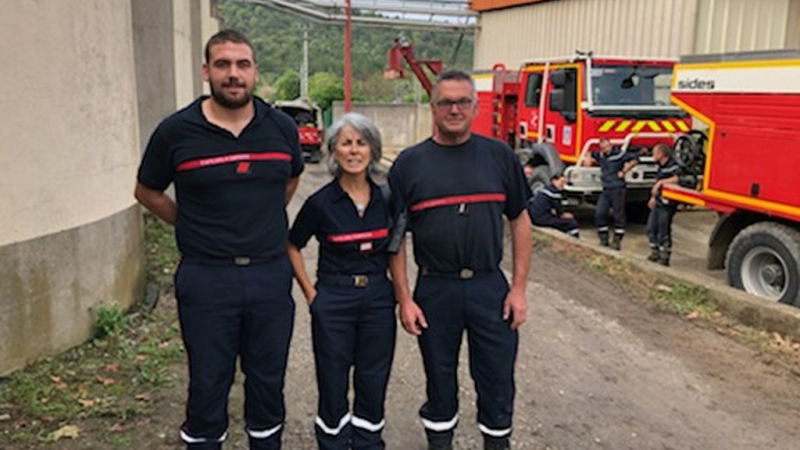 Des sapeurs pompiers miélanais en renfort dans l’Aude.