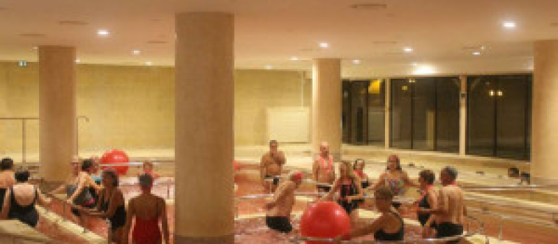 Les Thermes étaient en rose
