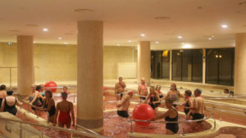 Les Thermes étaient en rose