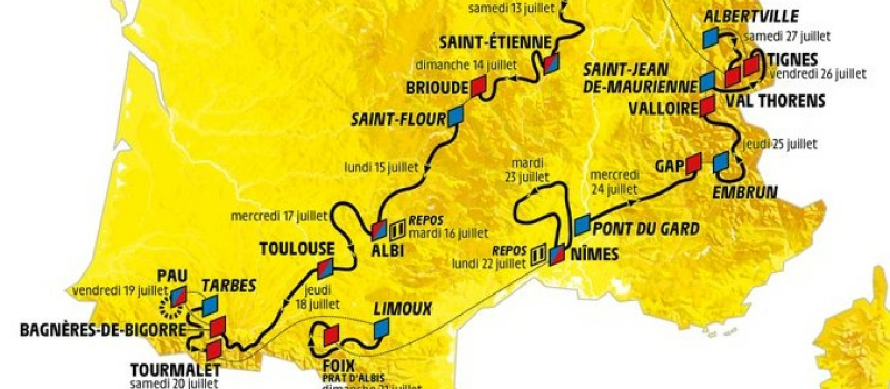 Tour de France 2019 : cap à l'Est