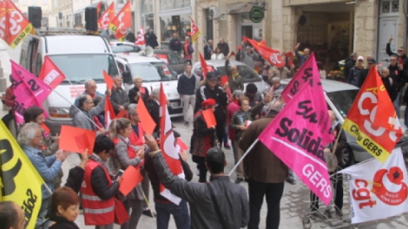 Carton rouge à la venue de la ministre du Travail