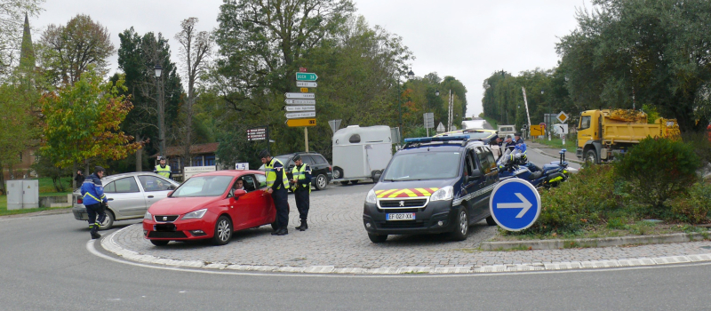 Gendarmerie : La préfète, Catherine Séguin, a suivi l'opération "Un jour, un village"
