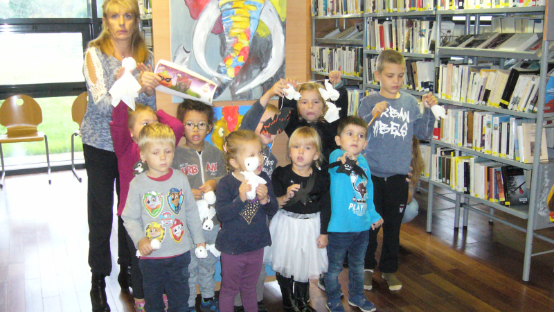 Le centre de loisirs a fêté Halloween vendredi 