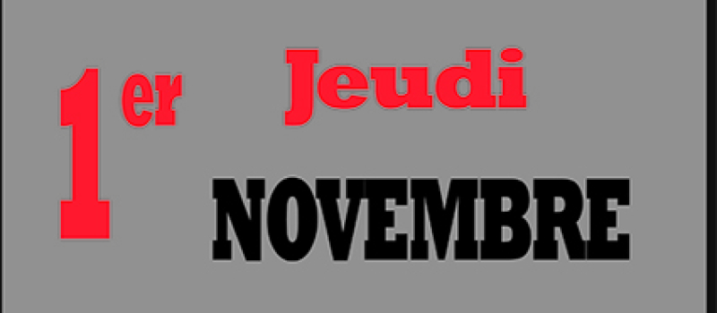 Les changements du 1er Novembre