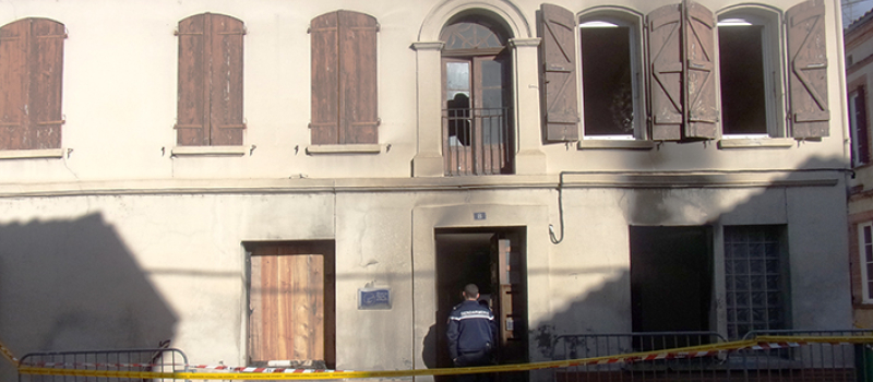 Incendie dans les locaux de France Terre d'Asile