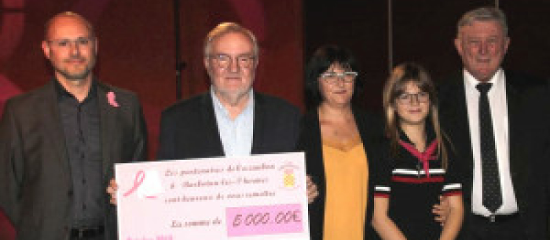 Plus de 6 000 euros pour Octobre rose