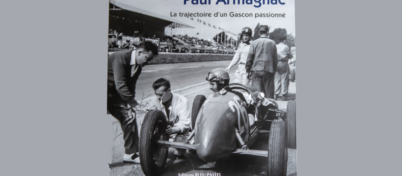 Hommage à Paul Armagnac à Nogaro et dédicace… 