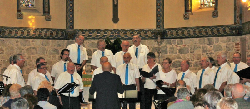 Le Chœur d'Hommes du Pays d'Albret en concert
