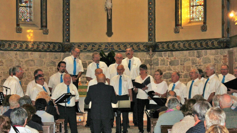 Le Chœur d'Hommes du Pays d'Albret en concert