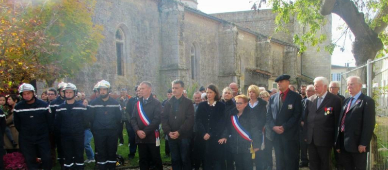 Emouvante commémoration de l’armistice