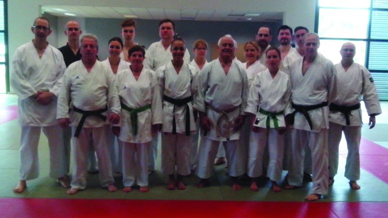 Le  Budo Shotokan Karaté Club reçoit un maître de l'art