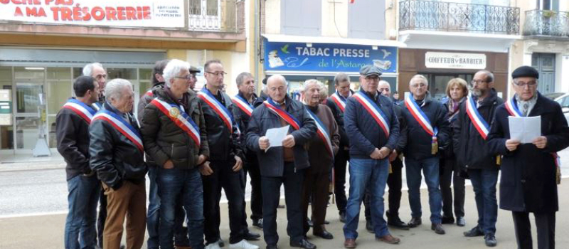 La colère des maires de Trie-sur-Baïse