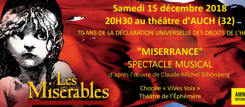 Une adaptation de l'opéra-rock Les Misérables