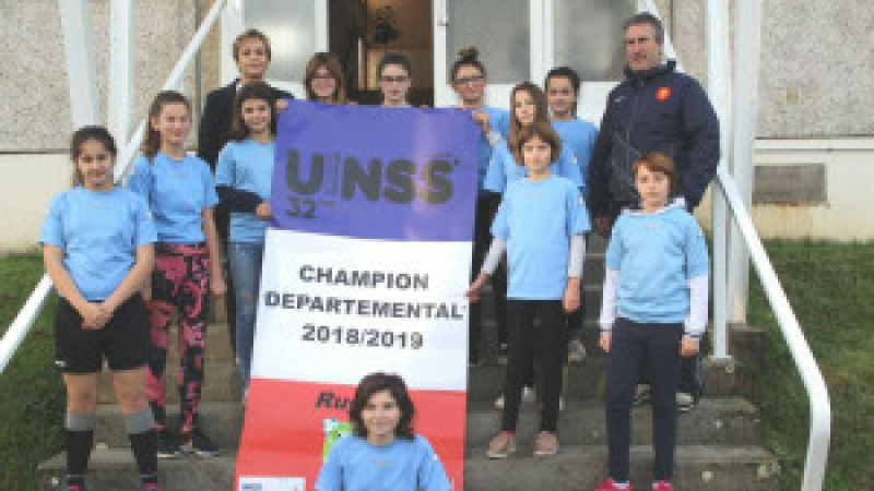 Les benjamines sont championnes du Gers