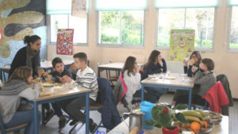 Les sixièmes élaborent leur petit-déjeuner