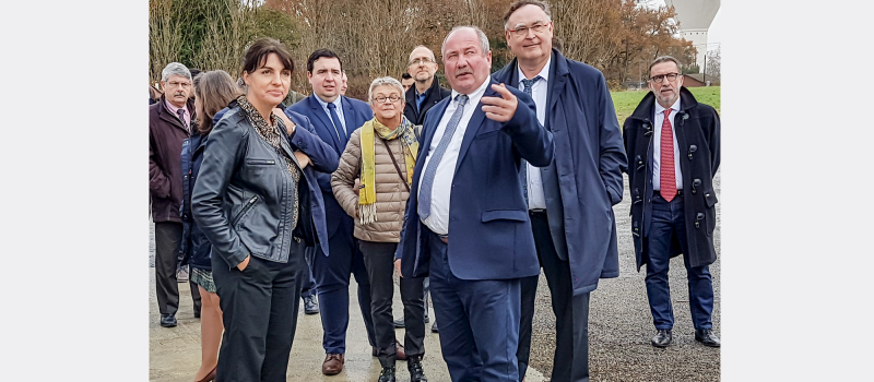 Inauguration des nouvelles installations à la Cave de Nogaro 