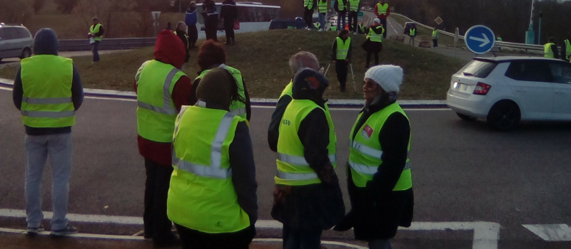 Gilets jaunes : du 1er  au 4ème épisode
