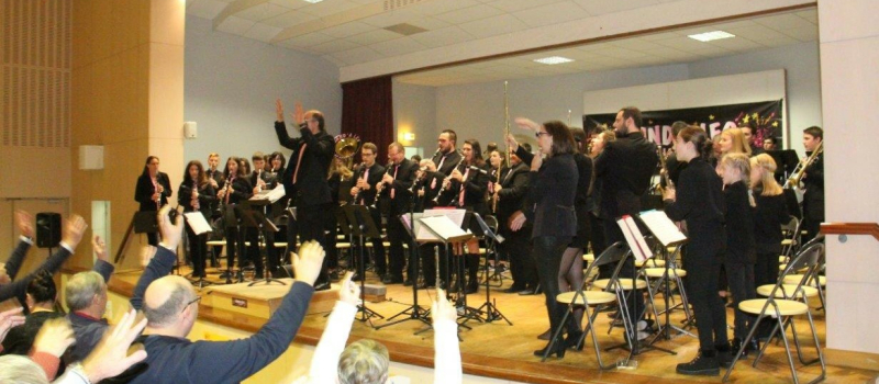 La Band'A Léo a joué pour le Téléthon