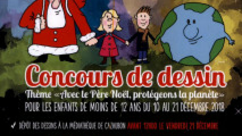 Animations de Noël et concours de dessin