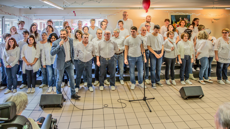 Concert pour le Téléthon à l’EHPAD du Houga  