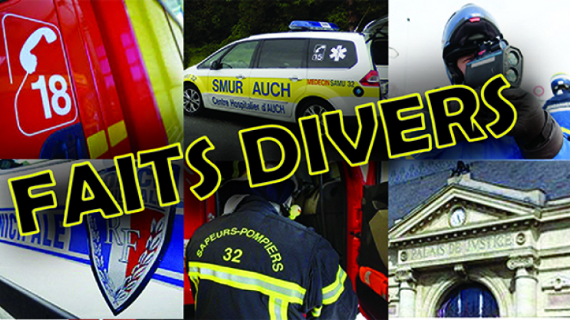 Faits divers : pompiers et gendarmes à la peine